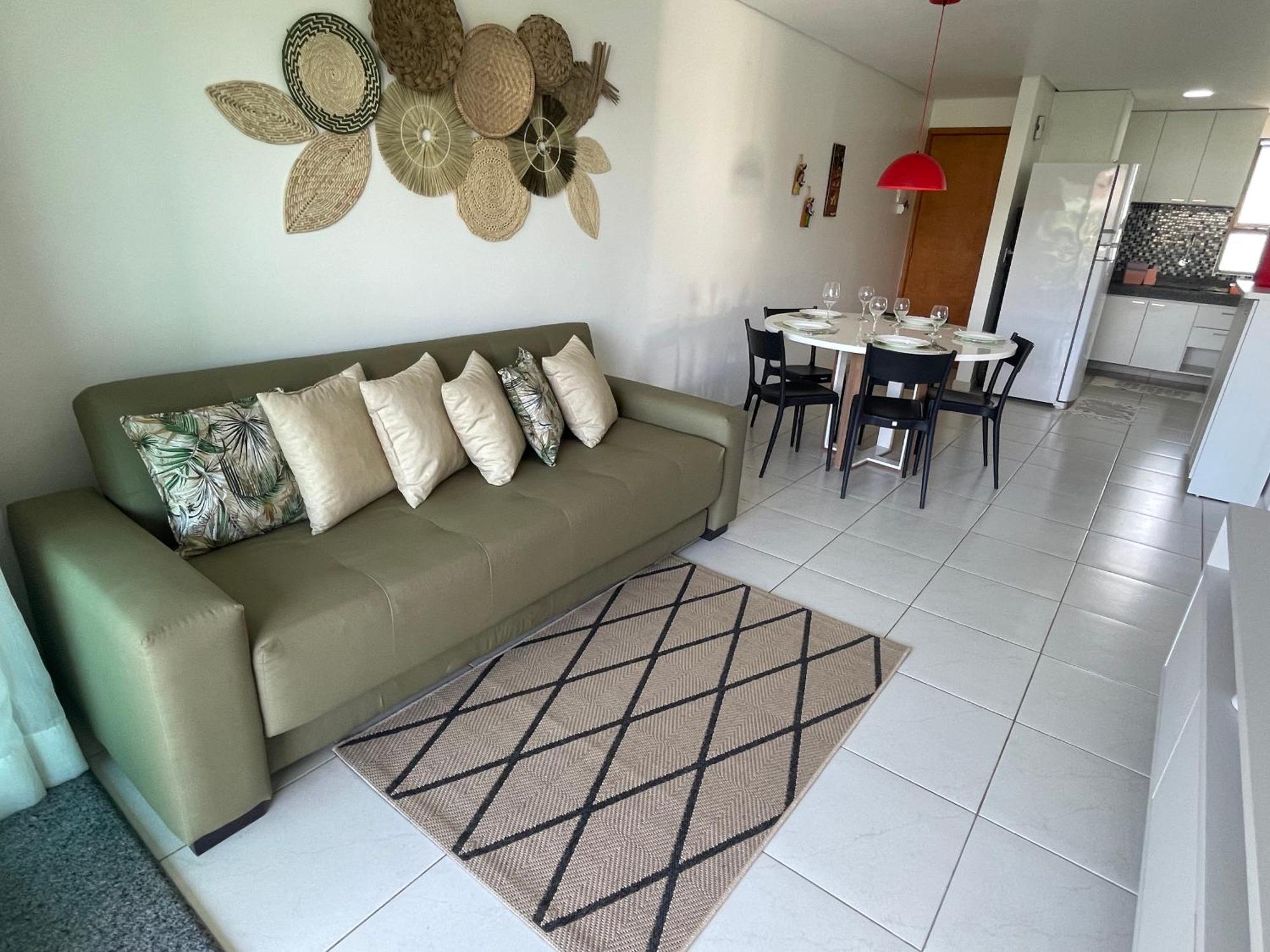 Luxo A Beira-Mar - Flats No Carneiros Beach Resort بريا دوس كارنيروس الغرفة الصورة