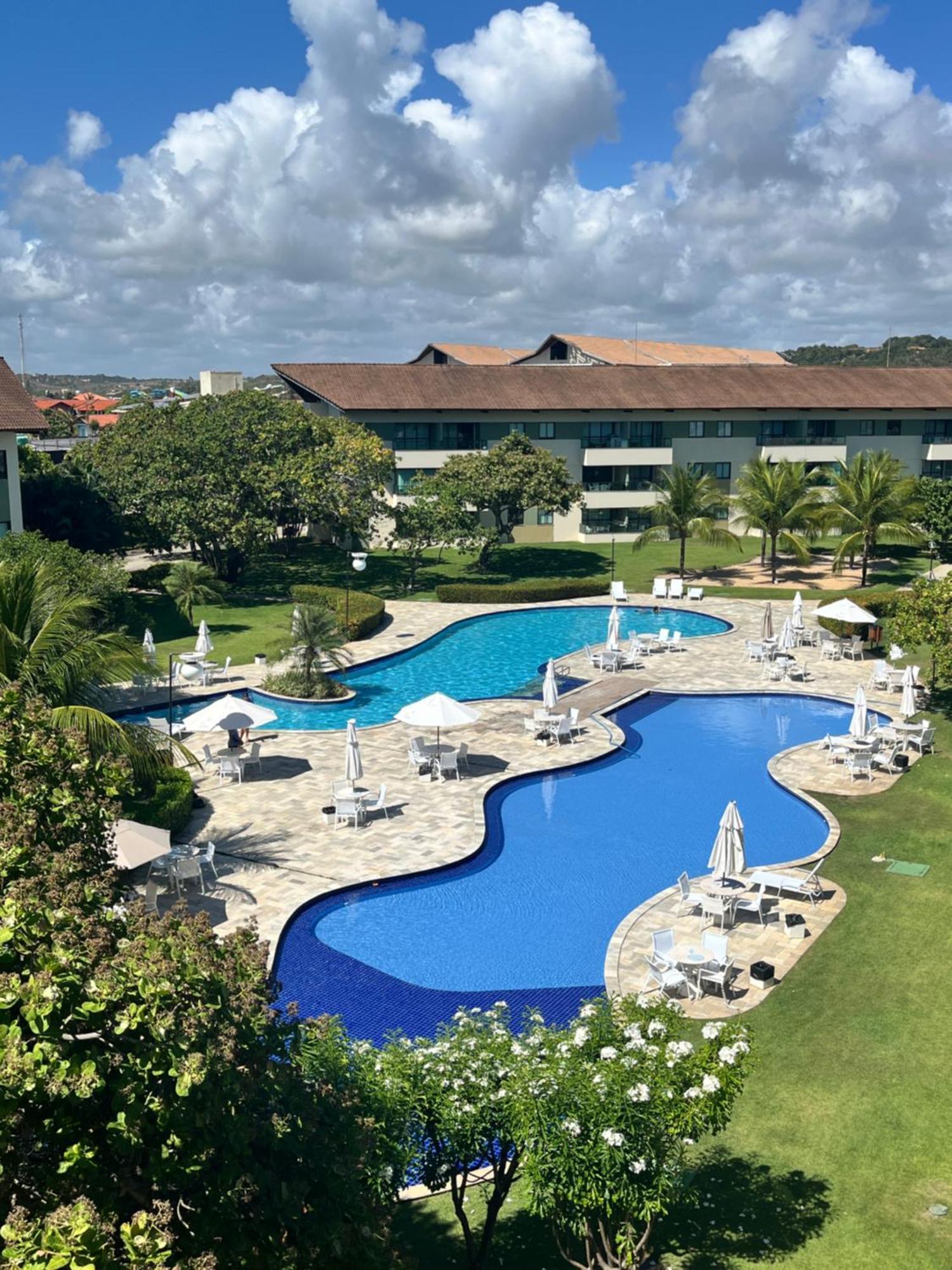 Luxo A Beira-Mar - Flats No Carneiros Beach Resort بريا دوس كارنيروس المظهر الخارجي الصورة